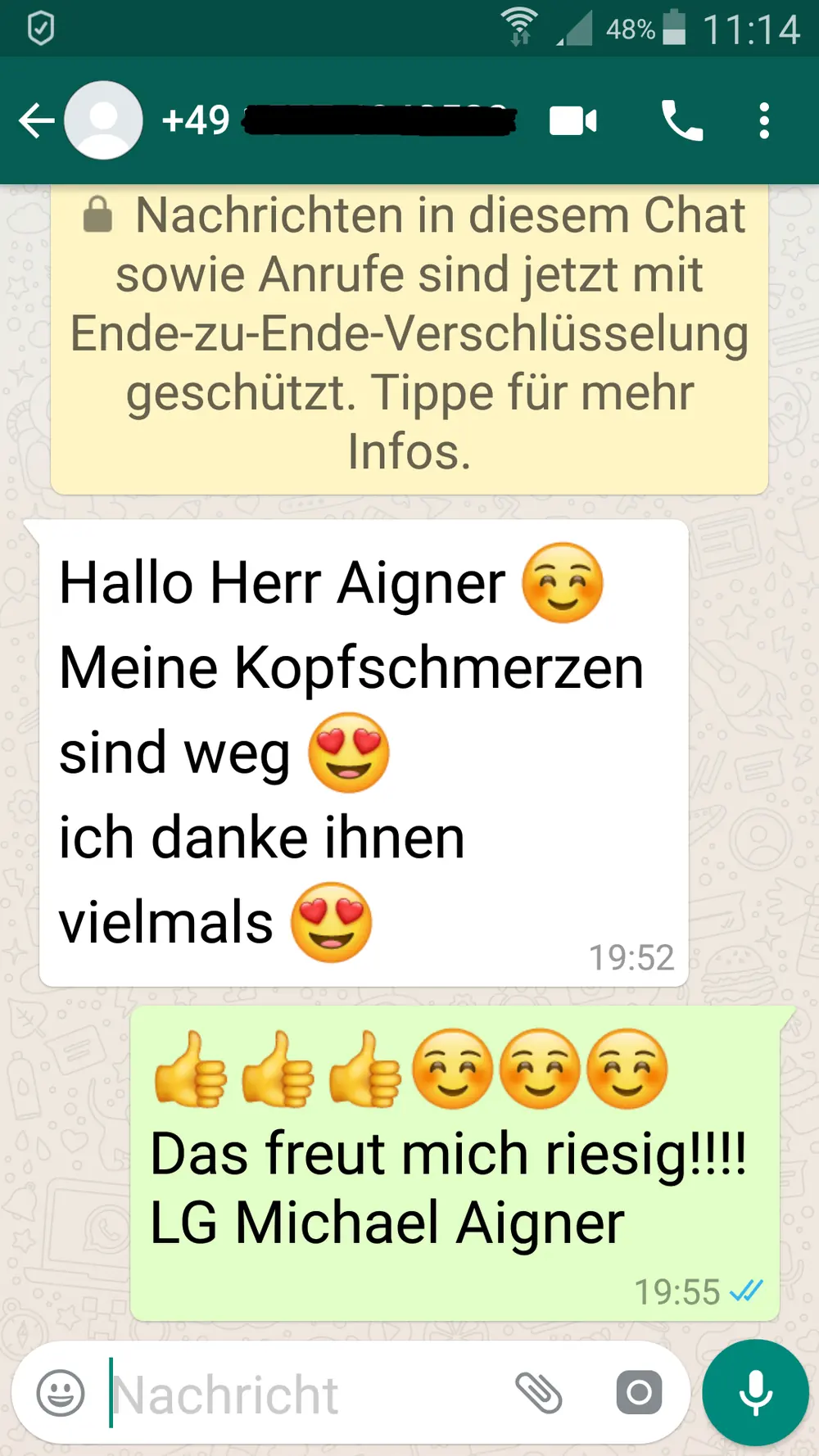 Heilpraxis Aigner Erfahrungen Kopfschmerz weg!